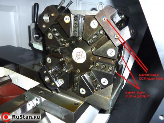 8ми поз револьверная голова РГ-8 фото №6 DMTG CKE6163z/1000 фото №6