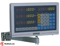 Станок D360x1000 DPA серийно оснащен УЦИ: головным измерительным устройством DPA 2000 и оптическими линейками на три оси фото №2 Opti D360x1000 DPA фото №2