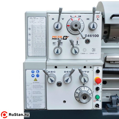 Модель позволяет раздельно регулировать обороты ходового вала и ходового винта. фото №5 METAL MASTER Z46100 фото №5