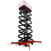 Ножничный подъемник с электроподъемом и аккумулятором QX-050-140 DC/AC OXLIFT 500 кг 14 м