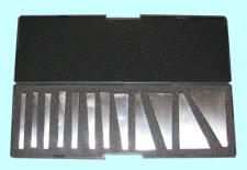 Набор мер плоского угла  (12 мер от 1/4гр. до 30гр.)