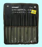 Набор кернеров из  9-ти шт. от 1.5мм до 10.0мм CrV в сумке 