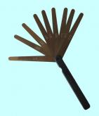 Набор щупов (0,03-0,9мм)  9 пластин кл.точн.2 L100