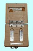 Наборы концевых мер длины №18, кл.точн.1 (2 меры защитные 1,0мм ) тв.сплав (Калибр) г.в.1991