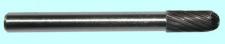 Борфреза тв.спл. сфероцилиндр. d 5х13х3х40 R2.5 спиральная насечка (C05 13М03) 