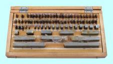 Наборы концевых мер длины № 1, кл.точн.2 (83 меры от 0,5 до 100мм) (КРИН)