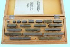 Наборы концевых мер длины №21, кл.точн.2 (20 мер от 5,12 до 100мм) (КРИН)