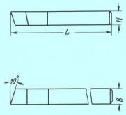 Резец Проходной прямой 32х20х160 Т14К8