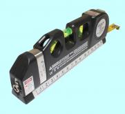 Уровень лазерный FIXIT LevelPro3(150мм) со встроенной рулеткой 2,5м
