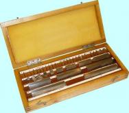 Наборы концевых мер длины № 2, кл.точн.3 (38 мер от 1,005 до 100мм) (КАЛИБР)г.в.1988-1989