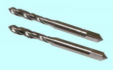 Метчик М 6,0х0,5 м/р.Р6АМ5 винтовая канавка комплект из 2-х шт. 