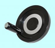 Маховик 100х12х33мм (DxdxH) цельнолитой, бакелит 