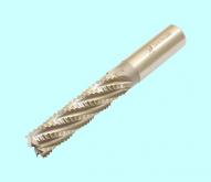 Фреза Концевая d28,0х 90х166 ц/х Р6АМ5 Z=6 обдирочная со стружколомом 